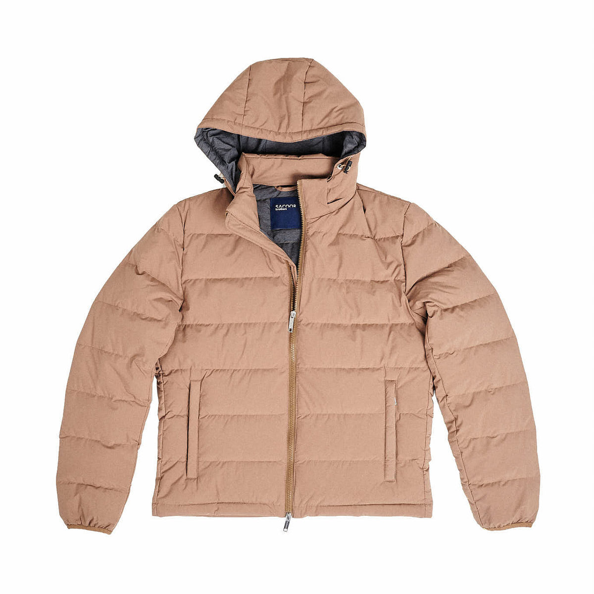 Men's recycled light down jacket – Sacoor Brothers